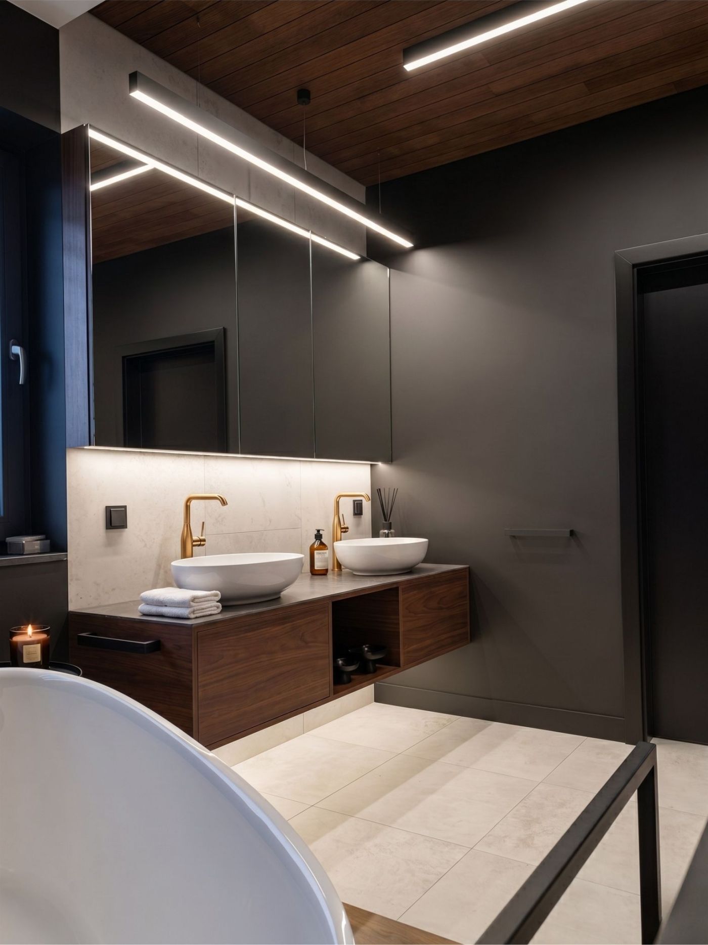 Dom jednorodzinny 280m² pod Wrocławiem – kompleksowy projekt wnętrz – zdjęcie 1