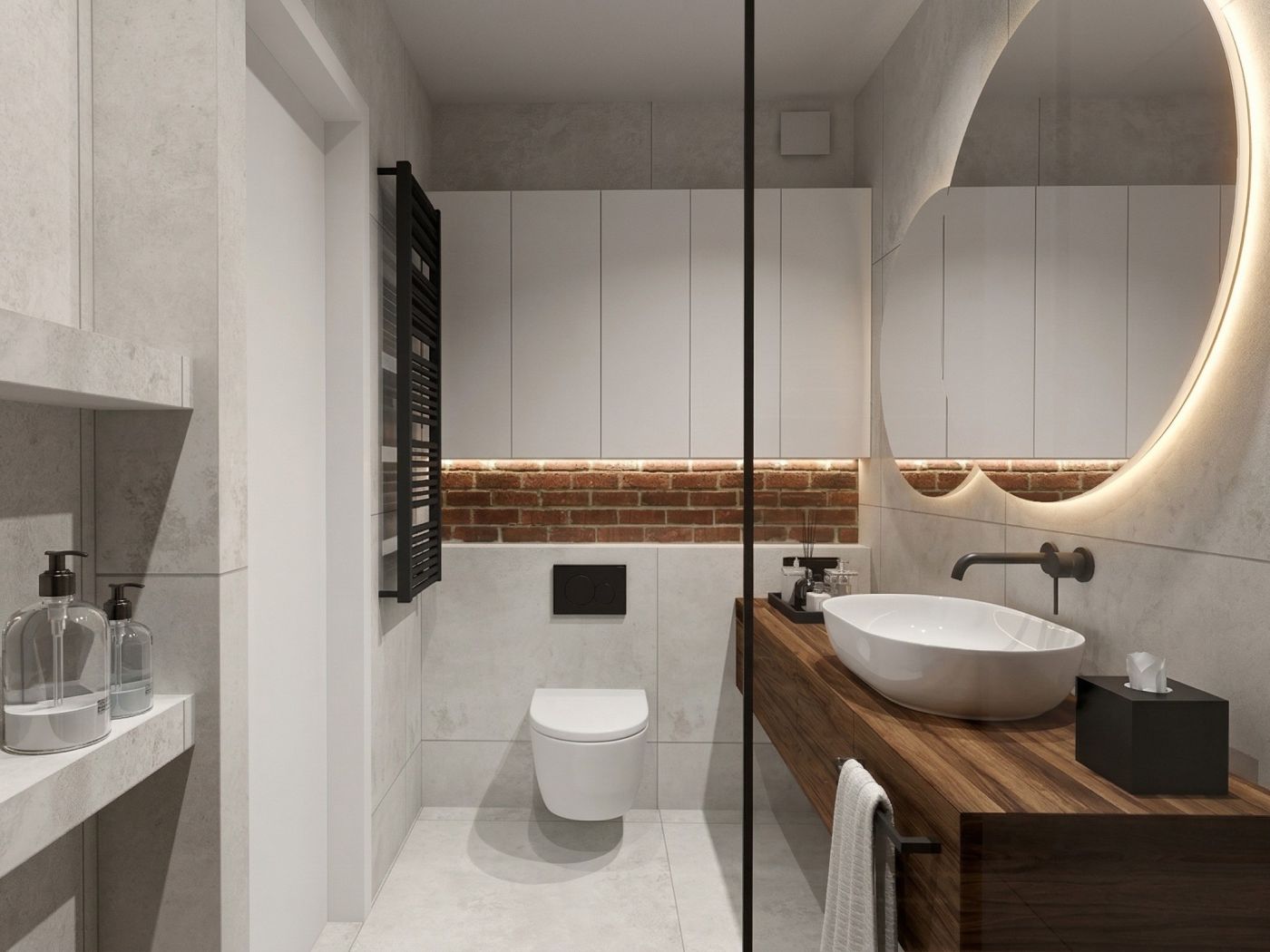 Mieszkanie open space 40m², Wrocław – kompleksowy projekt wnętrza – zdjęcie 5