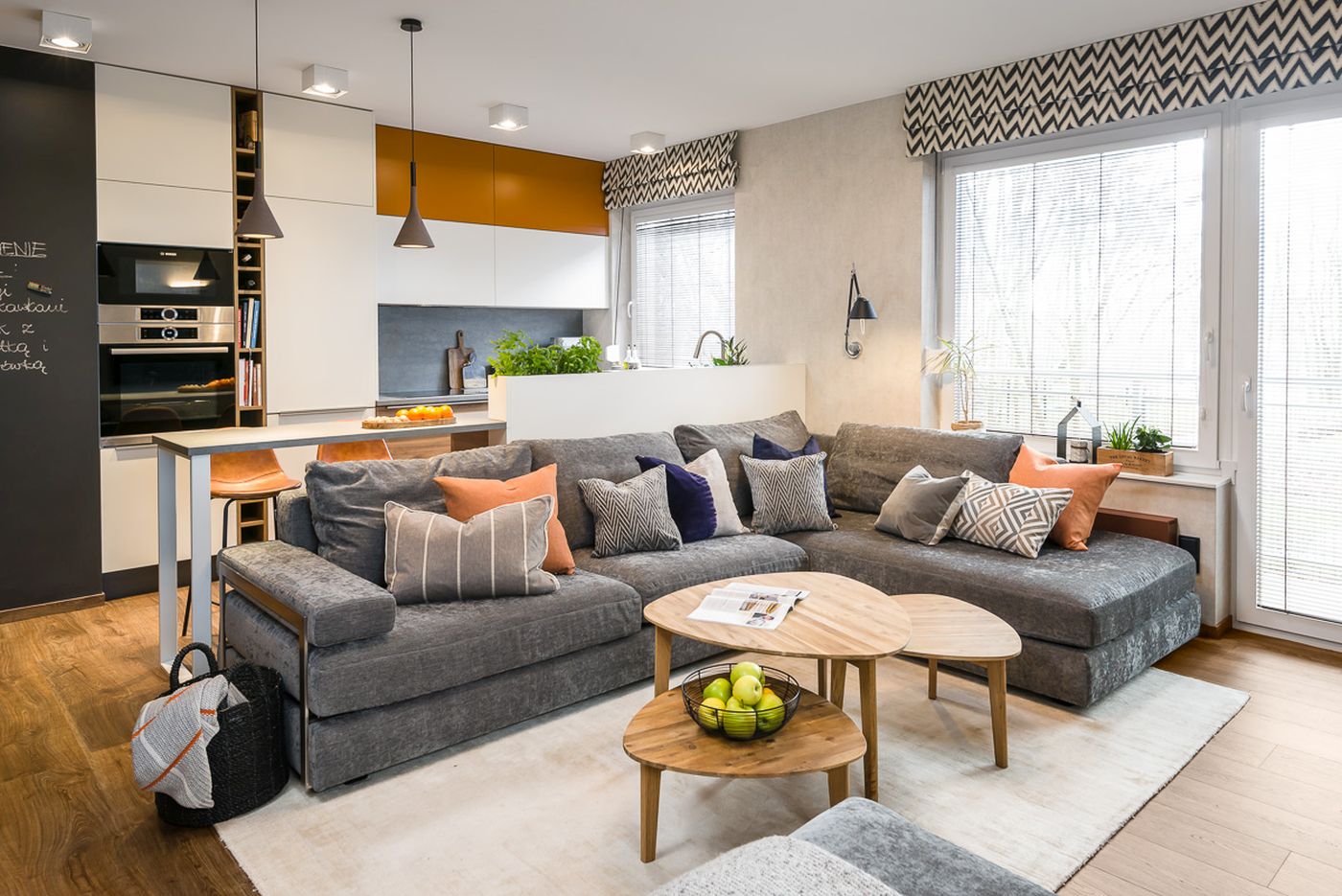 Mieszkanie 3-pokojowe 68m², Wrocław – kompleksowy projekt wnętrza – zdjęcie 7