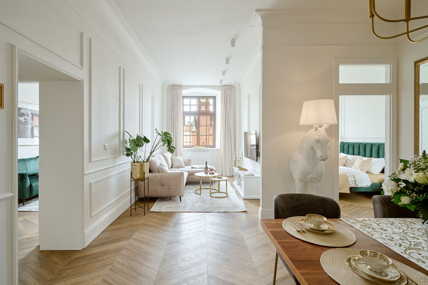 Mieszkanie 3-pokojowe 67m², Wrocław Rynek – kompleksowy remont i projekt wnętrz – zdjęcie 2
